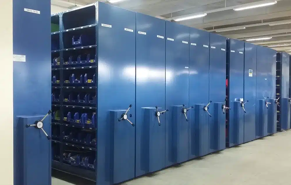 Mobile Racking Warehouse
